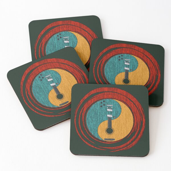 Item preview, Guitarras YinYang (remolino) designed and sold by SolidEarthArt.