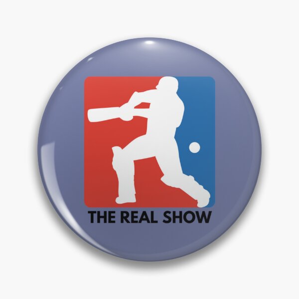 Item preview, Cricket not Baseball, the Real Show, MLB parody logo, world Cricket   designed and sold by D4Biz.