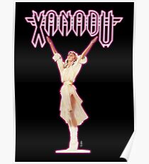 XANADU Kira Olivia Newton-John - Lila Glühen Poster