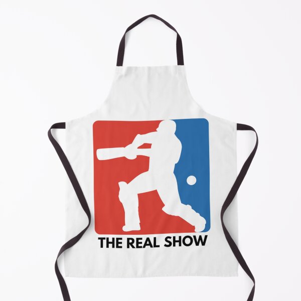 Item preview, Cricket not Baseball, the Real Show, MLB parody logo, world Cricket designed and sold by D4Biz.