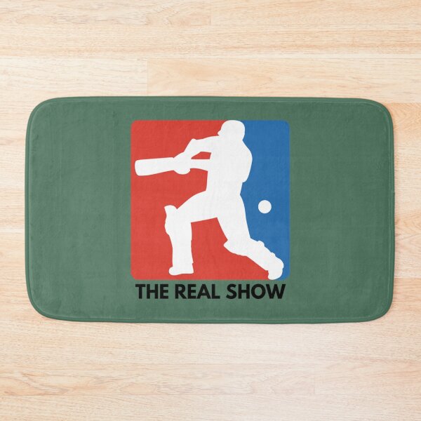 Item preview, Cricket not Baseball, the Real Show, MLB parody logo, world Cricket   designed and sold by D4Biz.