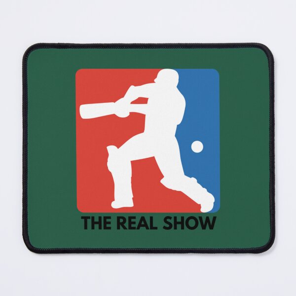 Item preview, Cricket not Baseball, the Real Show, MLB parody logo, world Cricket   designed and sold by D4Biz.