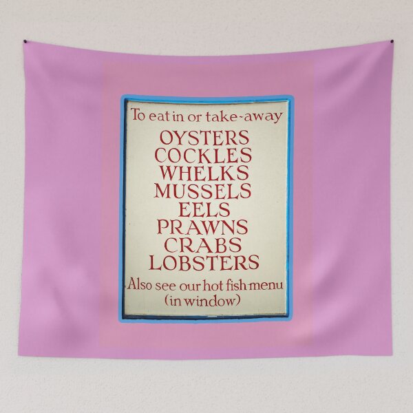 Item preview, Whitstable Seafood Sign designed and sold by Alisonchambers2.