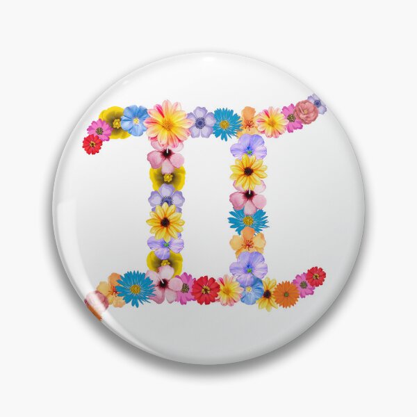 Item preview, Floral Gemini Zodiac Sign designed and sold by Hellofriendco.