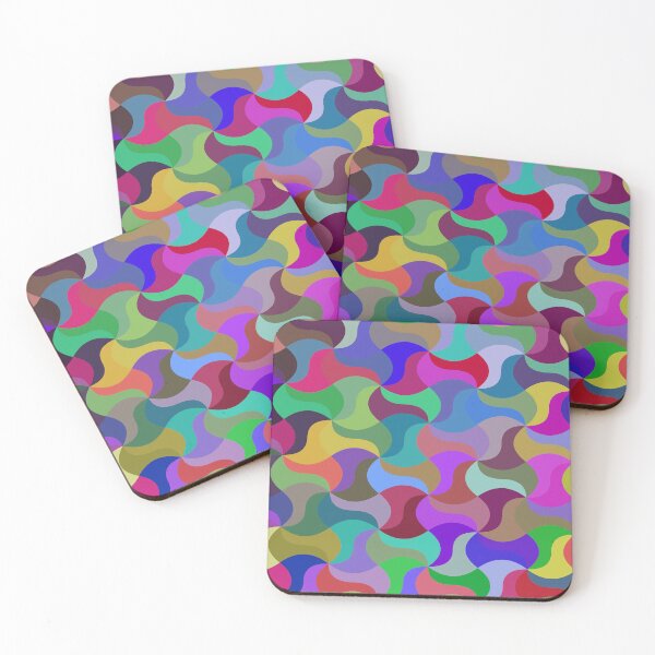 Item preview, Mosaic Geometric Multicolored Puzzle Pattern  designed and sold by Uday24.
