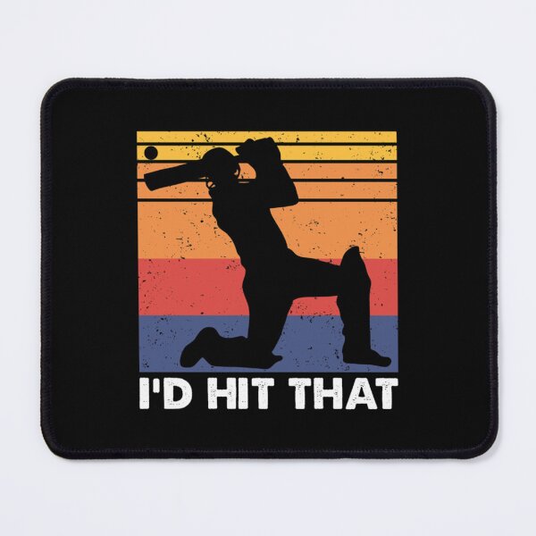 Item preview, I_d Hit That, Vintage Cricket Player   designed and sold by D4Biz.