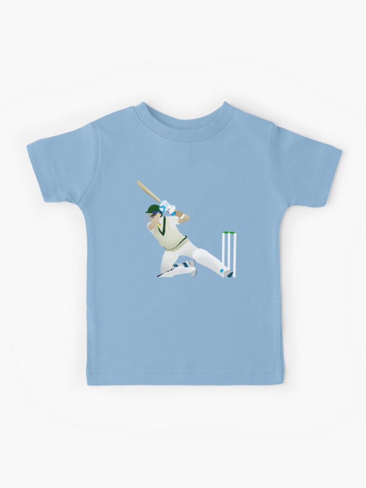 Cricket T-Shirt Batsman Batting Test Match Tee Cricket T-Shirt Batsman Batting Test Match Tee