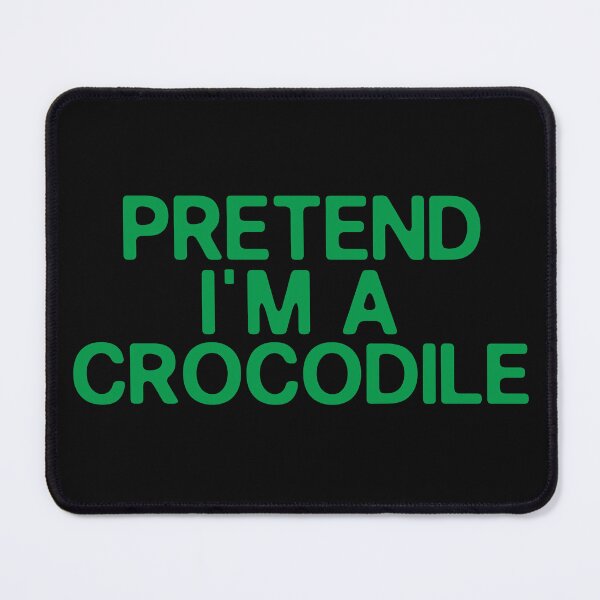 Item preview, Pretend I'm A Crocodile Funny Lazy Worst Halloween Costume Ever designed and sold by alenaz.