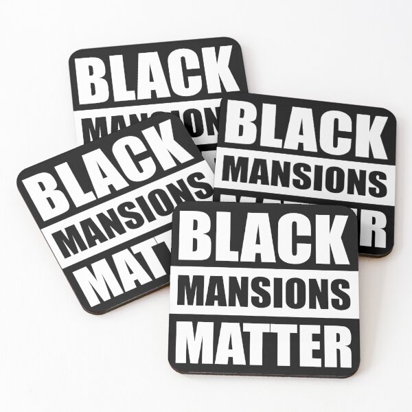 Item preview, Black Mansions Matter BLM designed and sold by BetterDaze.