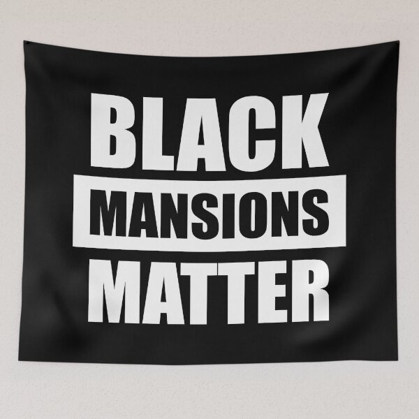 Item preview, Black Mansions Matter BLM designed and sold by BetterDaze.