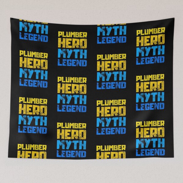 Item preview, Plumber Hero Myth Legend designed and sold by FNStuff.