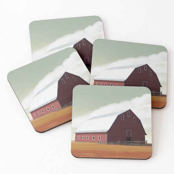 Item preview, Vintage farm barn landscape paint countryside designed and sold by Arctic frame studio.