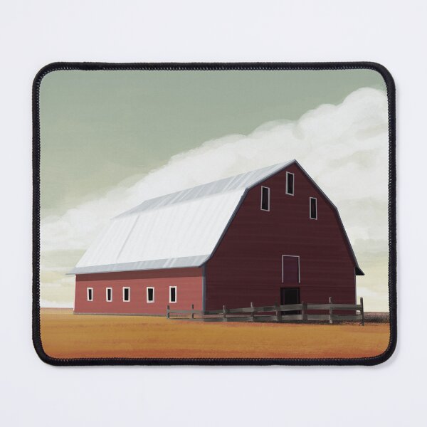 Item preview, Vintage farm barn landscape paint countryside designed and sold by Arctic frame studio.