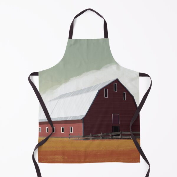 Item preview, Vintage farm barn landscape paint countryside designed and sold by Arctic frame studio.