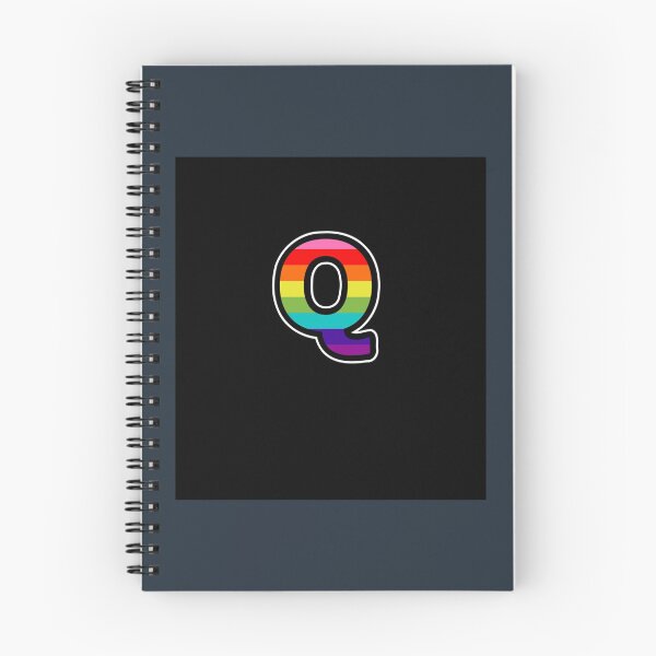 Item preview, Big Queer Q in LGBTQIA Pride Flag Colors470 designed and sold by LoiLErr.