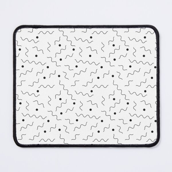 Item preview, Simple Black And White Memphis Pattern designed and sold by risingrocket.