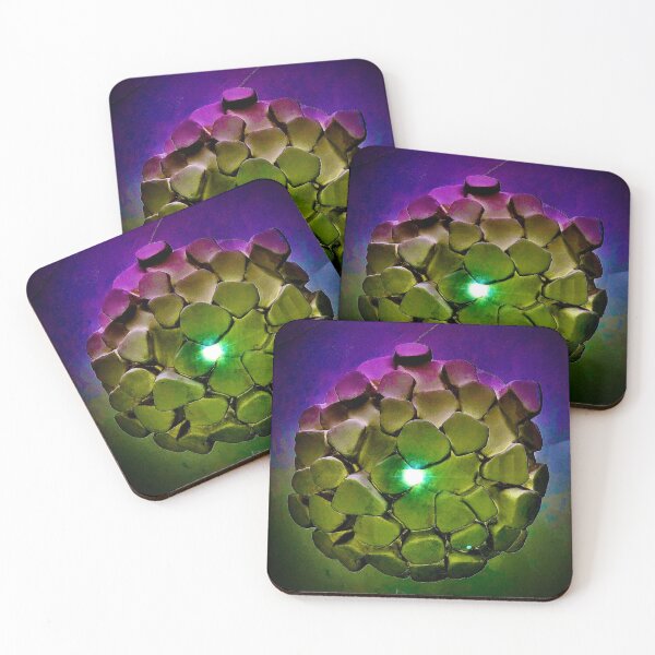 Item preview, Alien Spaceship Art Prints designed and sold by SoulArtSara.