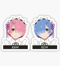 RemRam cutes Sticker