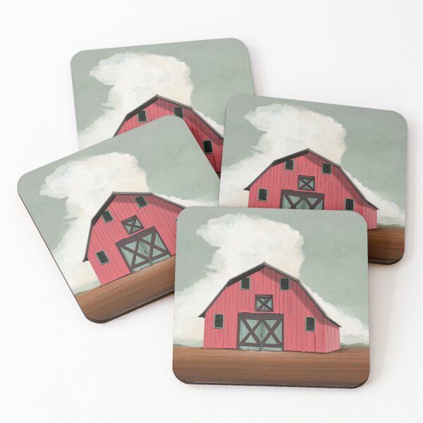 Item preview, vintage farm barn landscape, designed and sold by Arctic frame studio.
