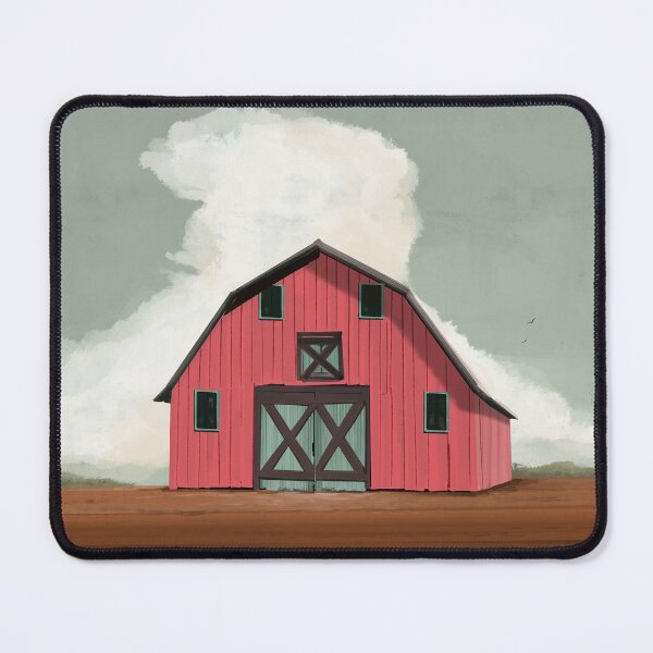 Item preview, vintage farm barn landscape, designed and sold by Arctic frame studio.