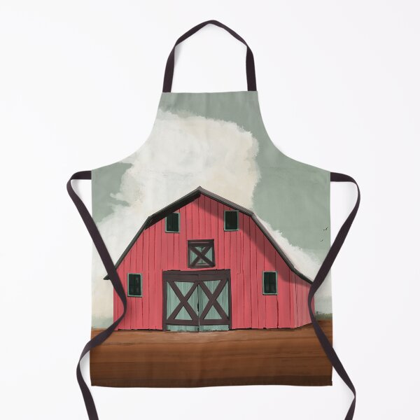Item preview, vintage farm barn landscape, designed and sold by Arctic frame studio.