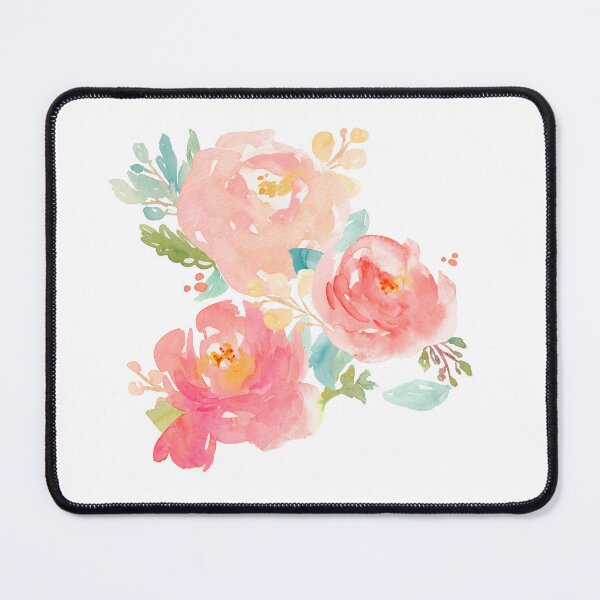 Item preview, Peonies Watercolor Bouquet designed and sold by junkydotcom.