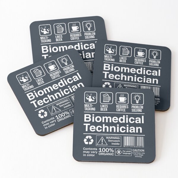 Item preview, Biomedical Technician Funny Description Label17 designed and sold by LeerSiun.