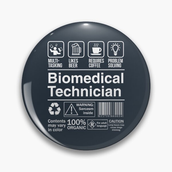 Item preview, Biomedical Technician Funny Description Label17 designed and sold by LeerSiun.