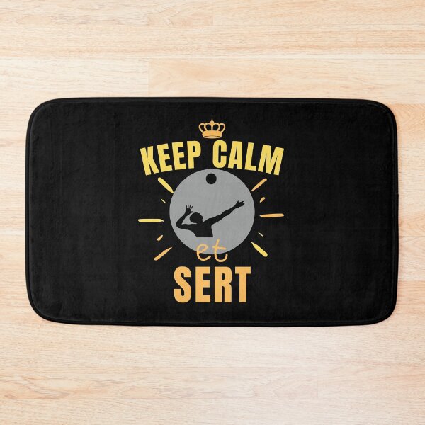 Item preview, funny volleyball man - keep calm and serve designed and sold by RomualdGR.