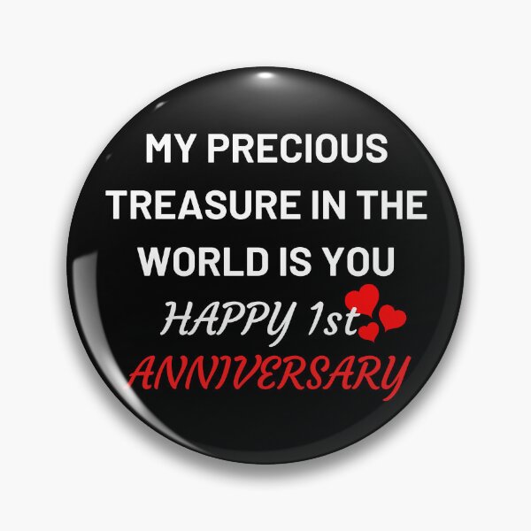 Item preview, You Are My Precious First Anniversary Gift designed and sold by ScauroraDesign.