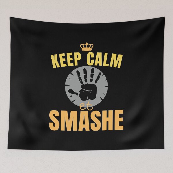 Item preview, funny volleyball man - keep calm and smashe designed and sold by RomualdGR.
