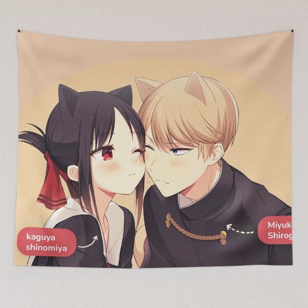 Item preview, Best Couple Kaguya x Shirogane Love is War designed and sold by kylewords00.