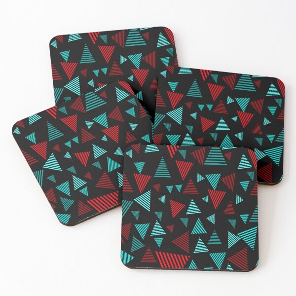 Item preview, Multicolor Triangle Pattern  designed and sold by risingrocket.