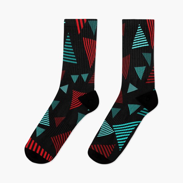 Item preview, Multicolor Triangle Pattern  designed and sold by risingrocket.