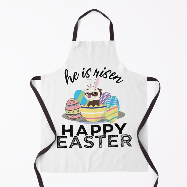 Item preview, Cute Ferret Bunny Ears Easter Egg Hunt Risen designed and sold by alltheprints.
