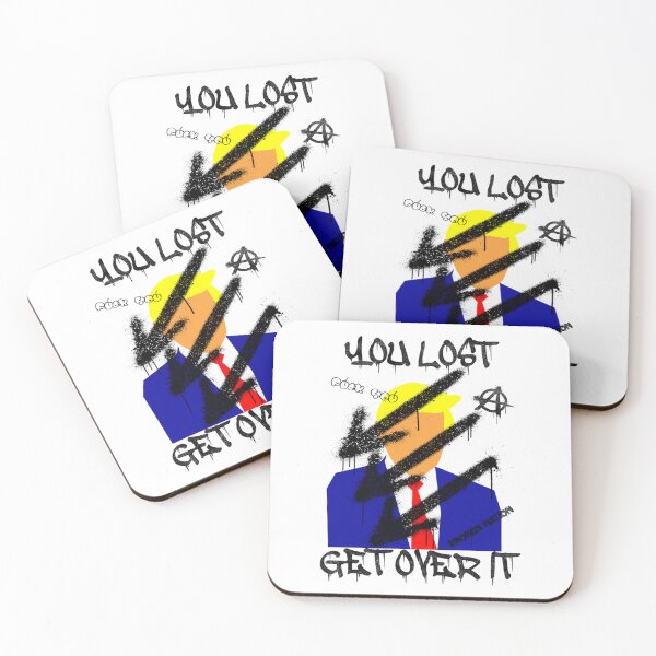 Item preview, You Lost Get Over It  AntiTrump Graffiti designed and sold by GujkiSeeco.