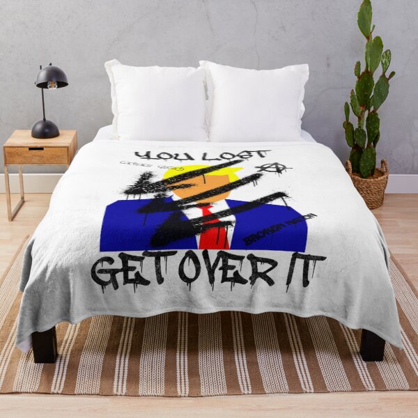 Item preview, You Lost Get Over It AntiTrump Graffiti designed and sold by GujkiSeeco.