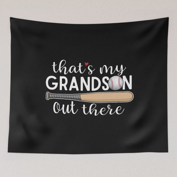 Item preview, Proud Baseball Grandma That's My Grandson Out There Baseball Game day gift for mimi designed and sold by alenaz.
