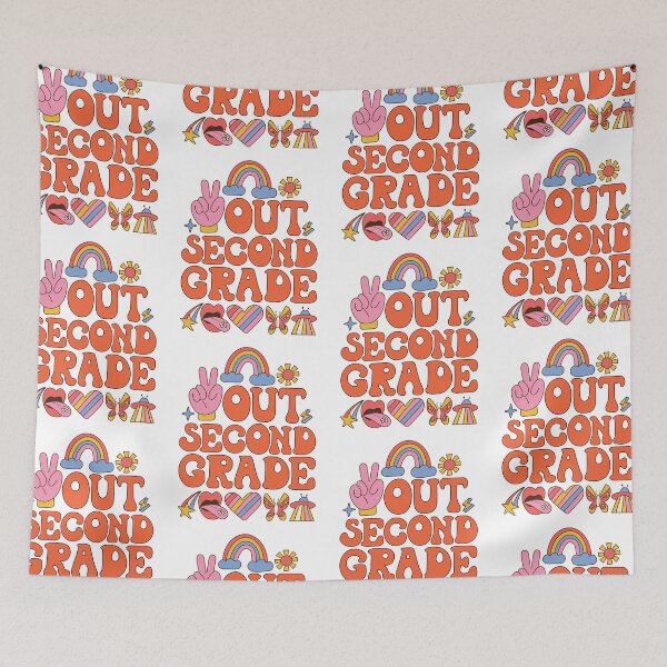 Item preview, Peace Out Second Grade Last Day Of School Kids Teachers designed and sold by GravitiTees.
