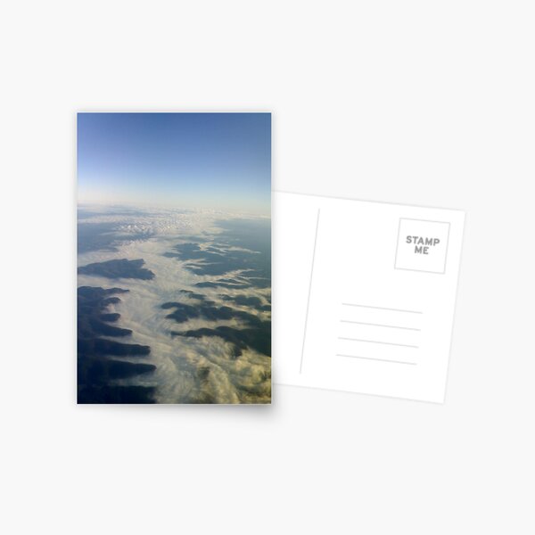 Clouds & Mountains Postcard