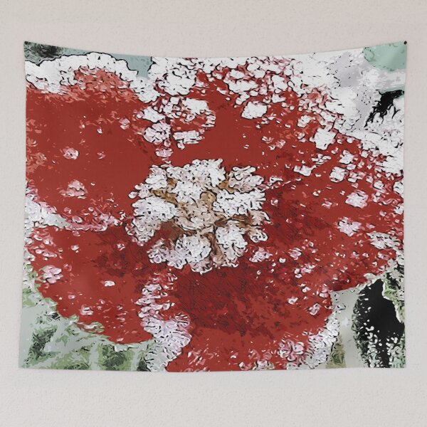 Item preview, A flower in frost Abstract color designed and sold by artdragongift 15.