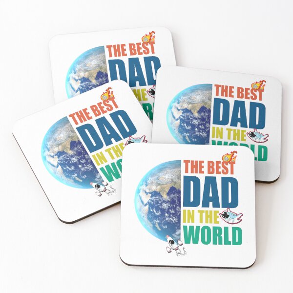 Item preview, Dad (W),Father,The best Dad in the world,Happy Father's Day T-Shirt, Father's Day Gift, Moustache Shirt designed and sold by Vaccine159.