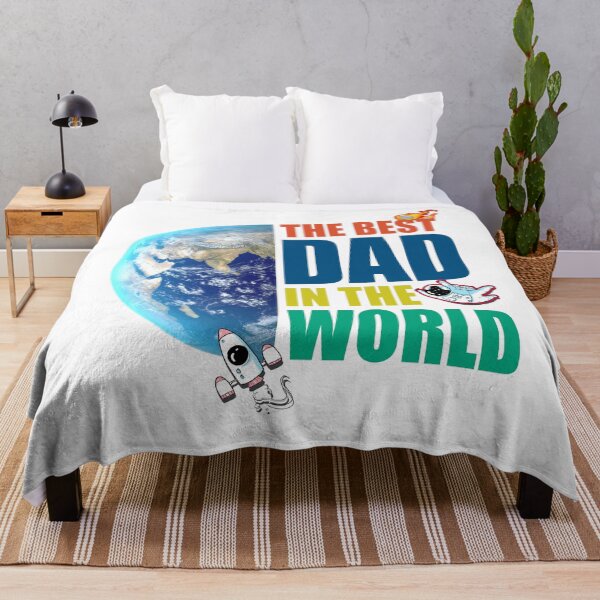 Item preview, Dad (W),Father,The best Dad in the world,Happy Father's Day T-Shirt, Father's Day Gift, Moustache Shirt designed and sold by Vaccine159.
