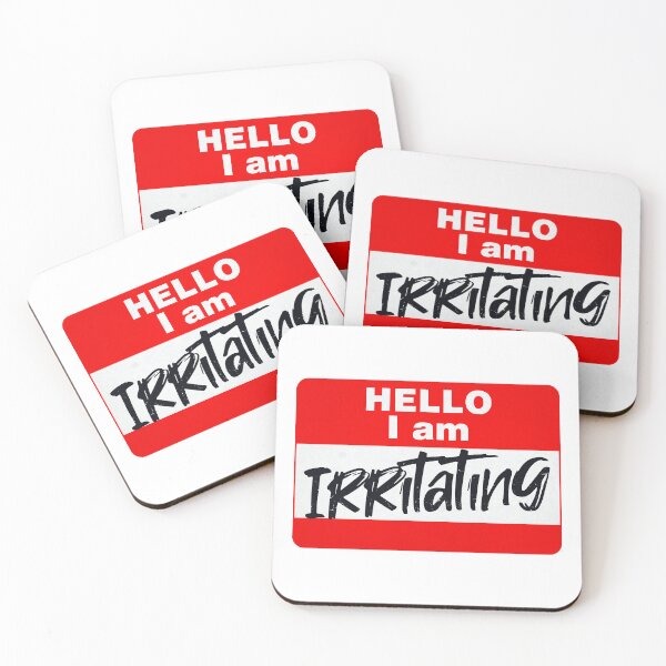 Item preview, Hello, I Am Irritating (Viral Quote - Trending Meme) designed and sold by SassyClassyMe.