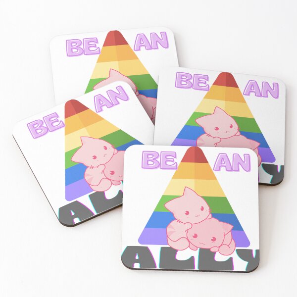 Item preview, Pride Allyship - BE AN ALLY, allyship color designed and sold by ElliottKiti.