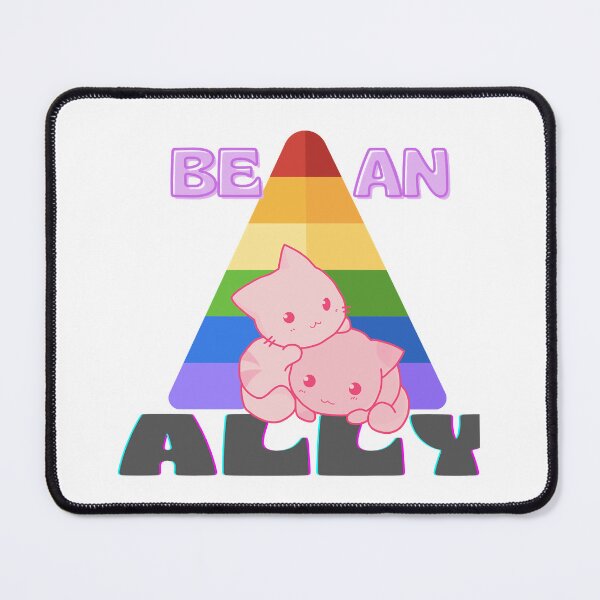 Item preview, Pride Allyship - BE AN ALLY, allyship color designed and sold by ElliottKiti.