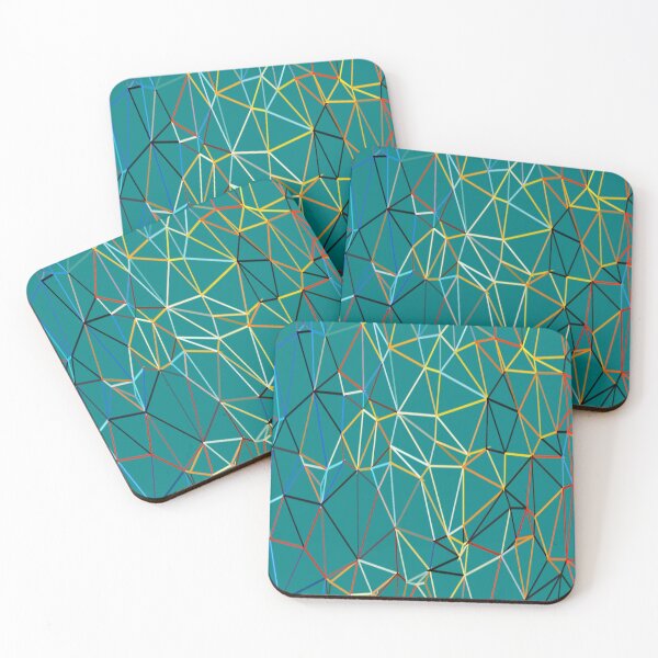 Item preview, Color geometric shapes art designed and sold by artdragongift 15.