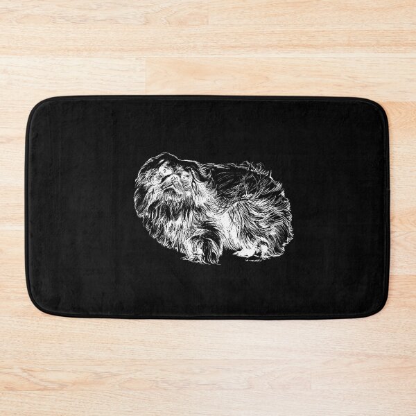 Item preview, White Ink Pekingese dog designed and sold by see-the-fox.