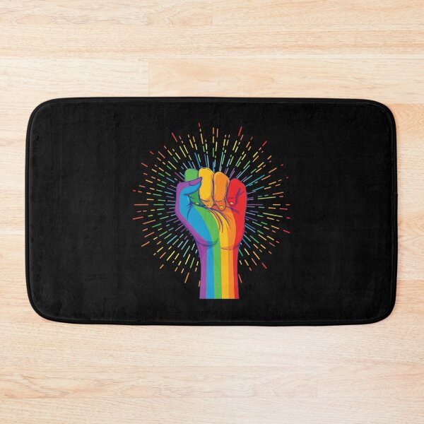 Item preview, pride allyship hand rainbow, allyship color designed and sold by ElliottKiti.