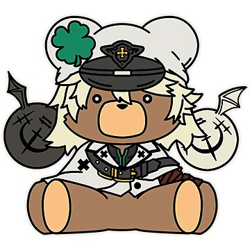 Guilty Gear Sol Badguy Inspired Plush Chibi Kawaii Cute Fanart 